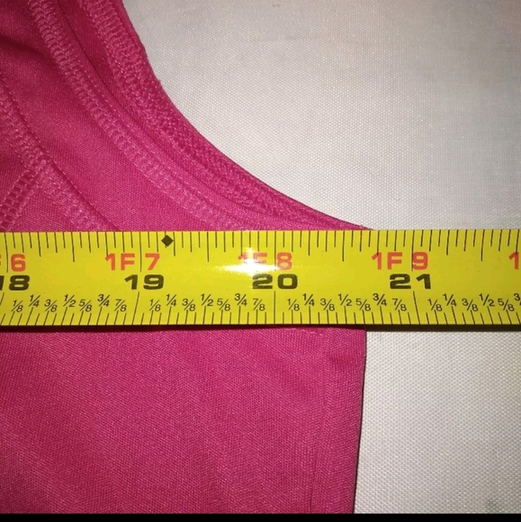 Womens Vintage Adidas Red Vneck Athletic Top Large - Picture 5 of 5